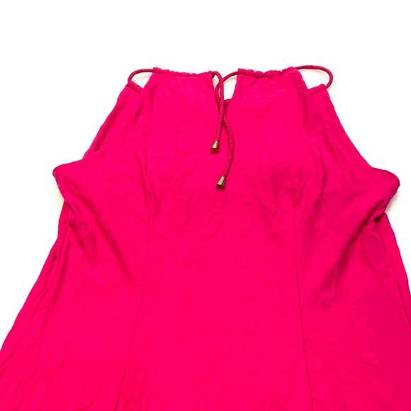 J.MCLAUGHLIN Maria Halter Dress Jacquard Dress - Picture 7 of 10